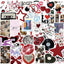 Downtown Girl Y2K Sticker Pack — 50 Vintage-Style Vinyl Decals
