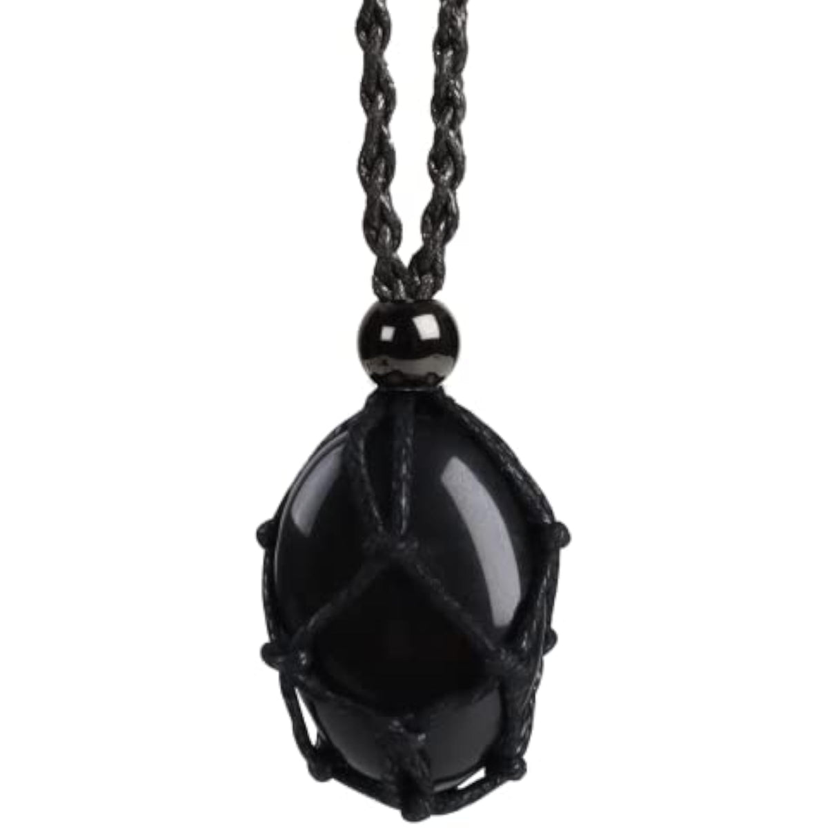 Hand-Woven Necklace Unisex Crystal Necklace Pendant Adjustable Length Main image