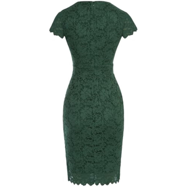 Retro Bodycon Pencil Dress