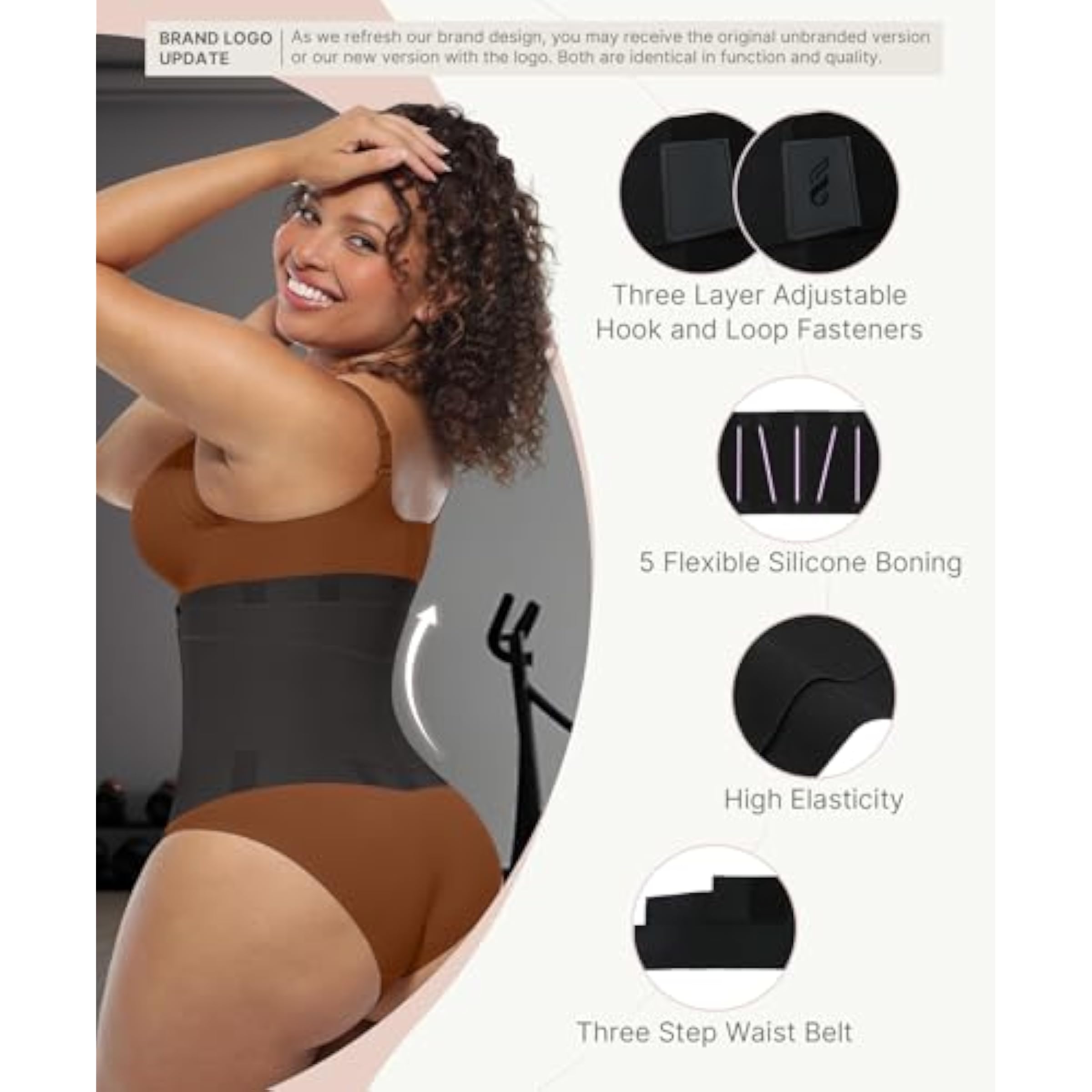 Body Shaping Waist Cinching Tummy Control Cinch Belt Corset Secondary image