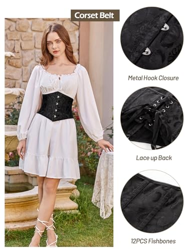 Pirate Jacquard Corset Belt
