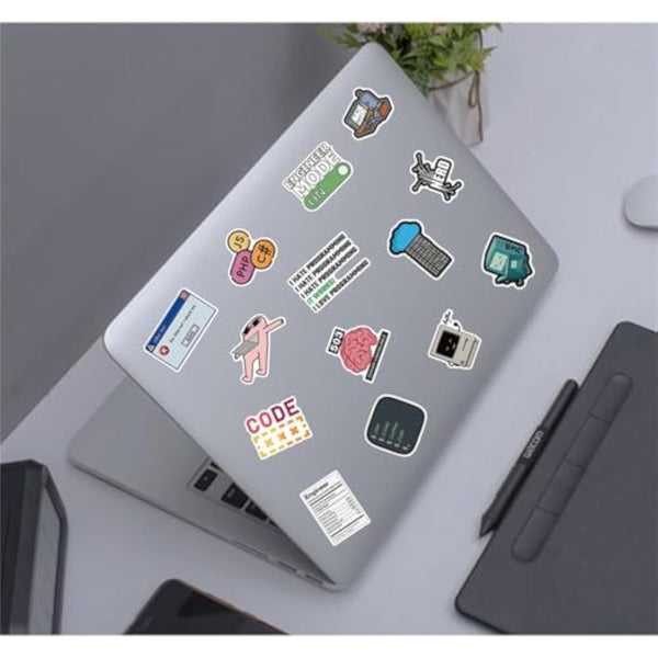 50 Pack Programming Stickers for Programmers