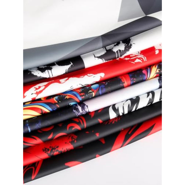 Men's Dino Colorful Pullover Streetwear Graphic Hoodie