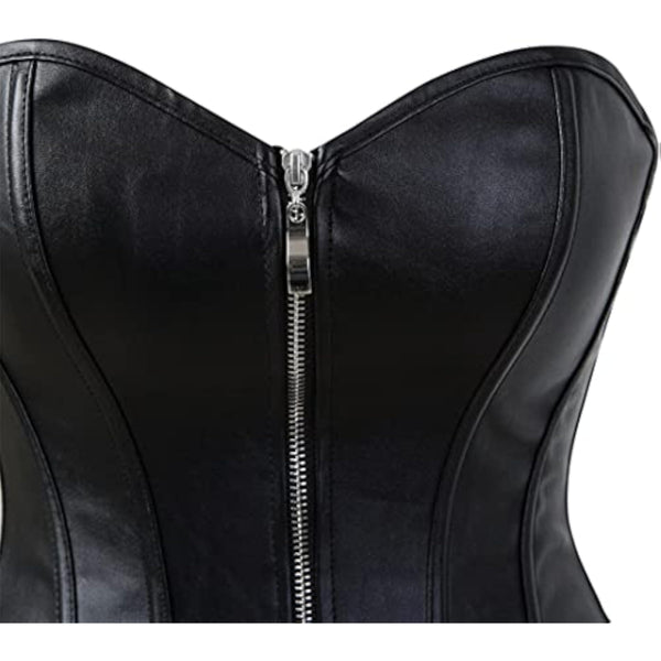 Corset With Zipper Steampunk Pirate Costume
