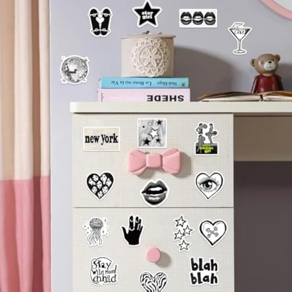 Waterproof Cool Girls Vinyl Stickers