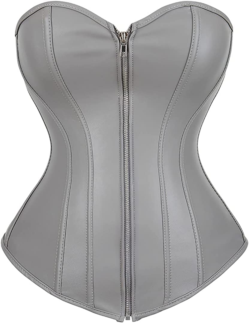 Corset With Zipper Steampunk Pirate Costume
