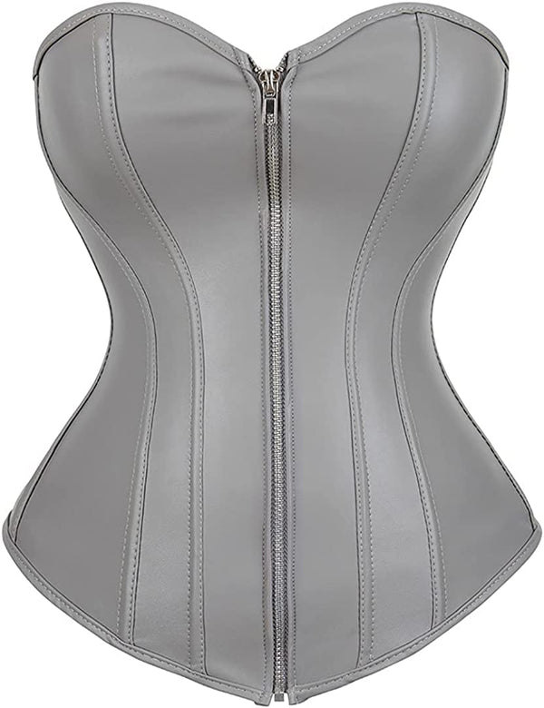 Corset With Zipper Steampunk Pirate Costume
