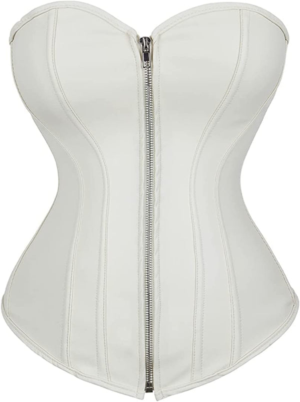Corset With Zipper Steampunk Pirate Costume