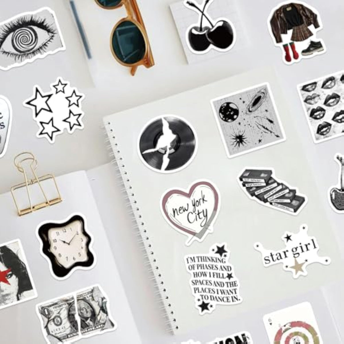 Waterproof Cool Girls Vinyl Stickers