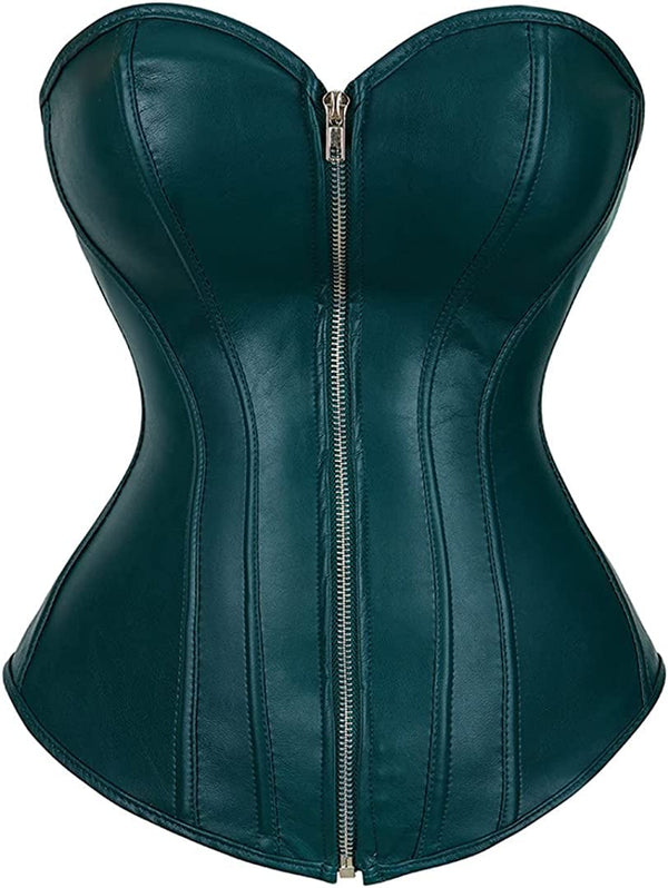Corset With Zipper Steampunk Pirate Costume