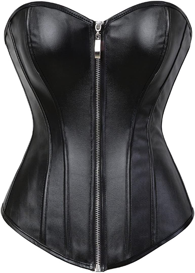 Corset With Zipper Steampunk Pirate Costume