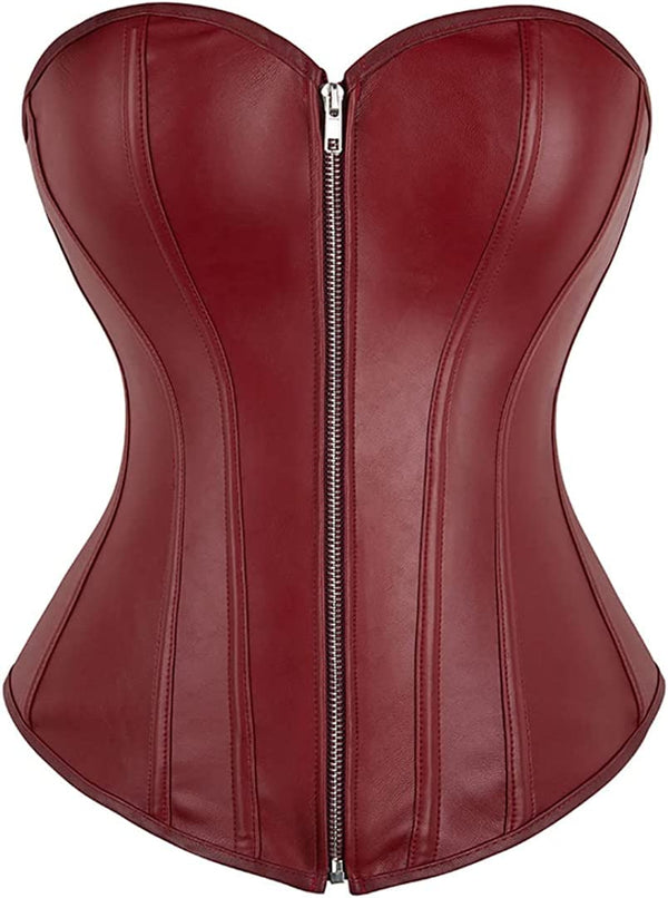 Corset With Zipper Steampunk Pirate Costume