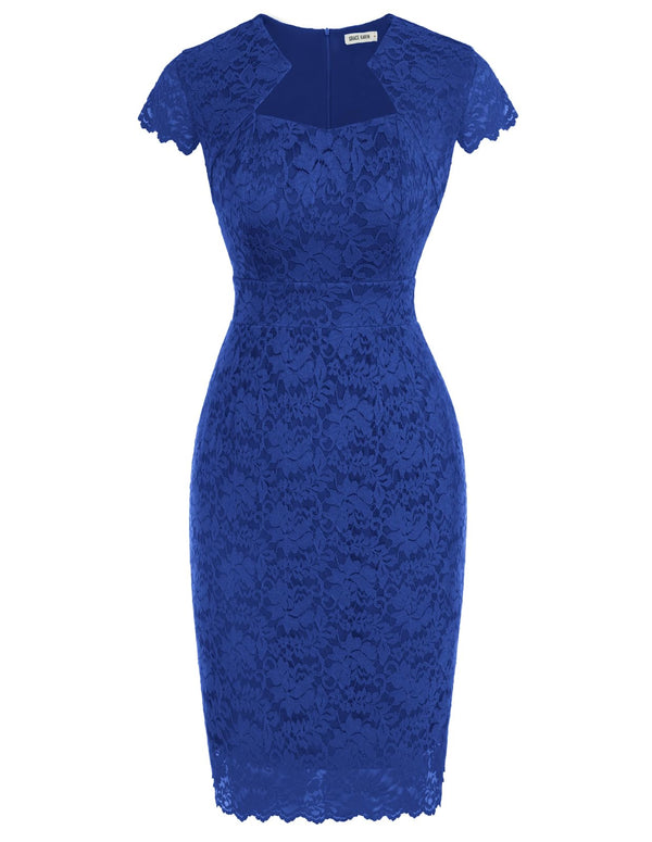 Retro Bodycon Pencil Dress