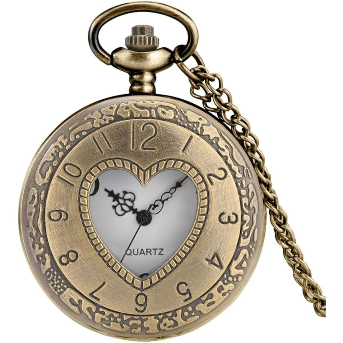 Vintage Pocket Watch with Chain for Men Necklace Watches for Women