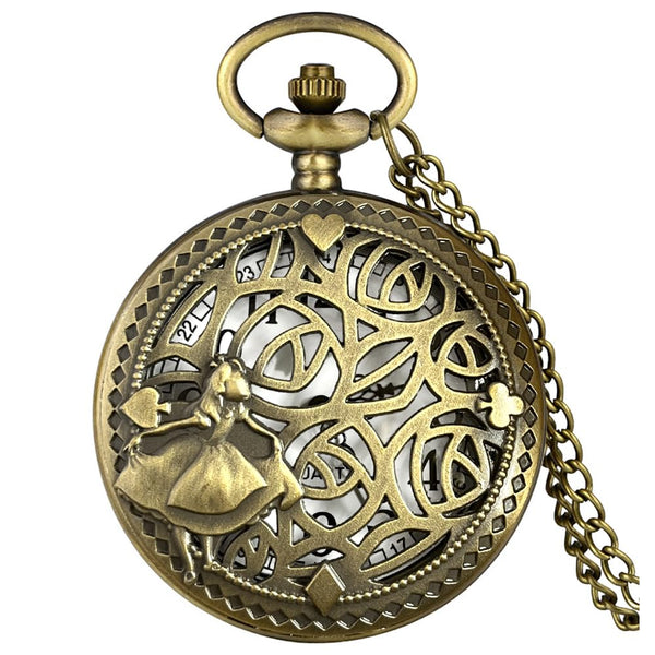 Vintage Pocket Watch with Chain for Men Necklace Watches for Women