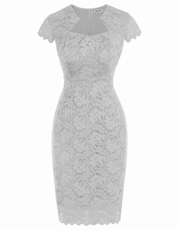 Retro Bodycon Pencil Dress
