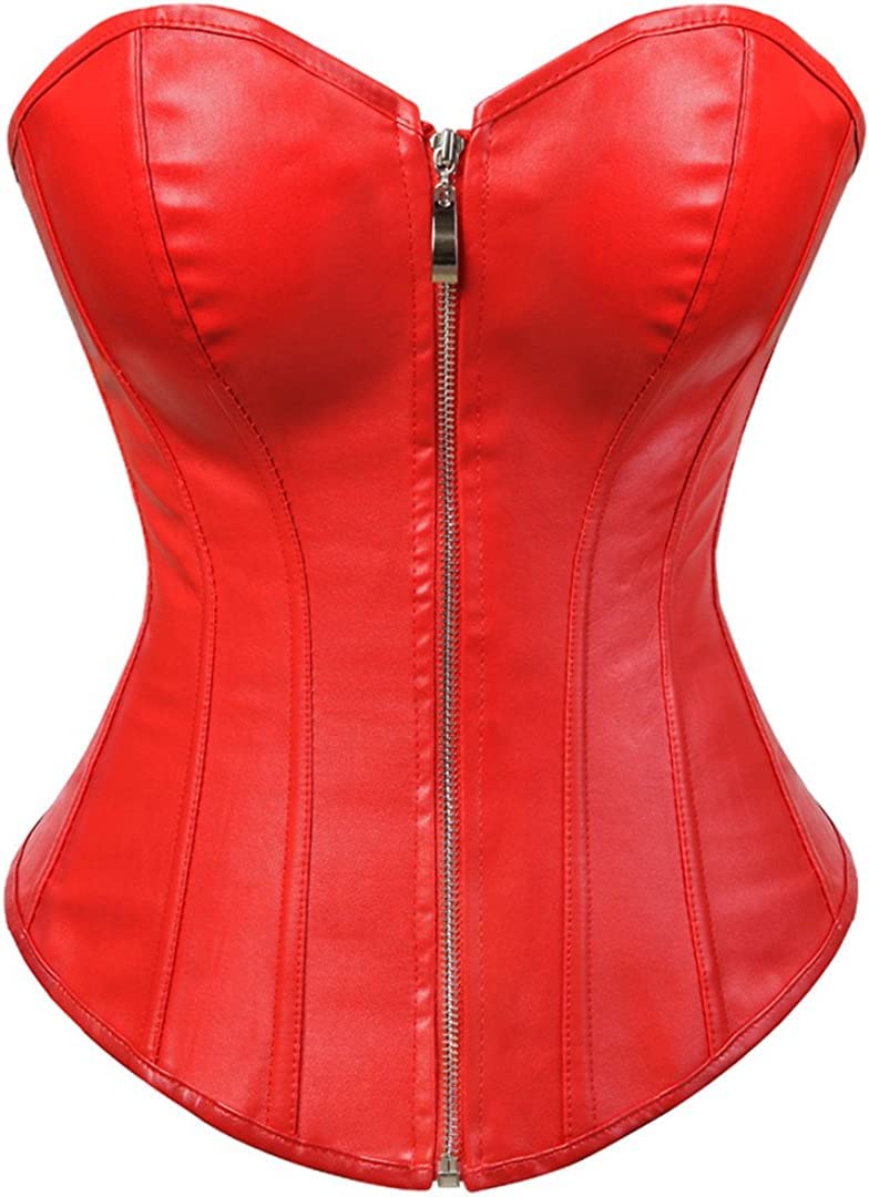 Corset With Zipper Steampunk Pirate Costume