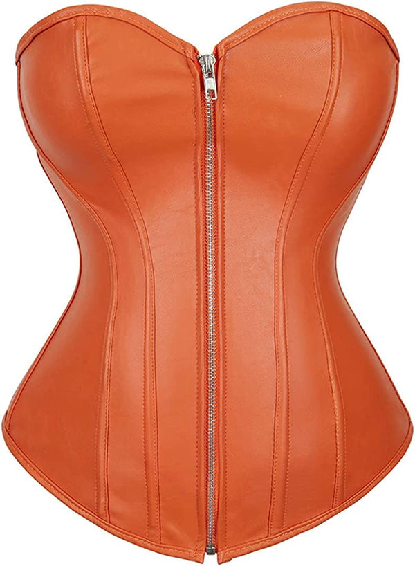 Corset With Zipper Steampunk Pirate Costume