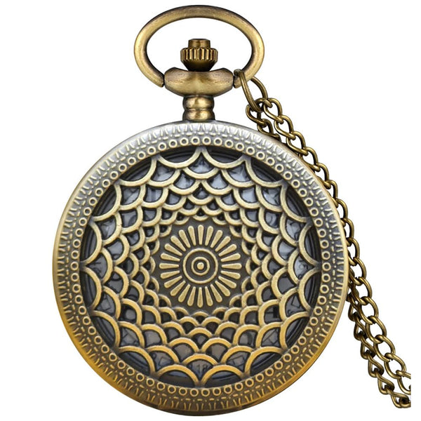 Vintage Pocket Watch with Chain for Men Necklace Watches for Women