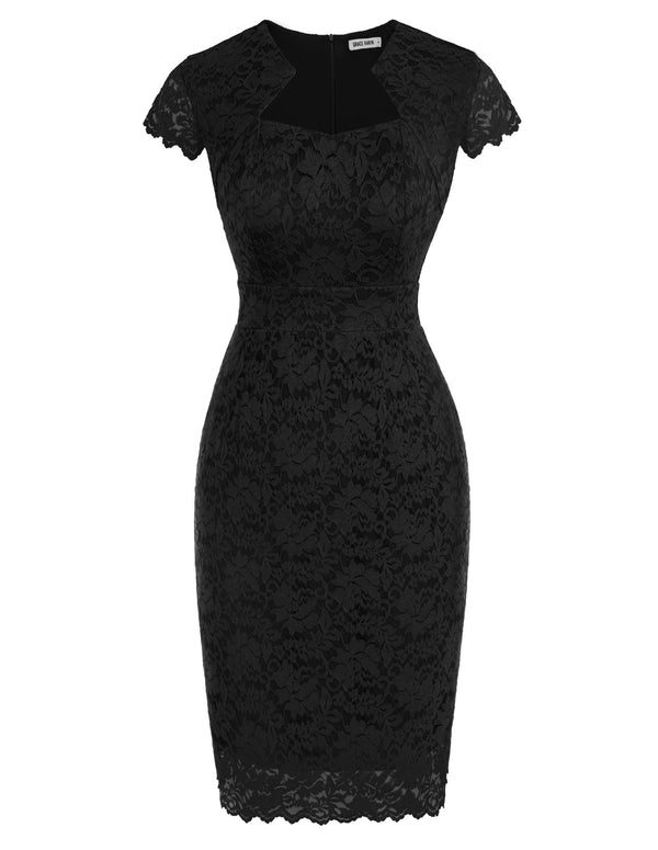 Retro Bodycon Pencil Dress