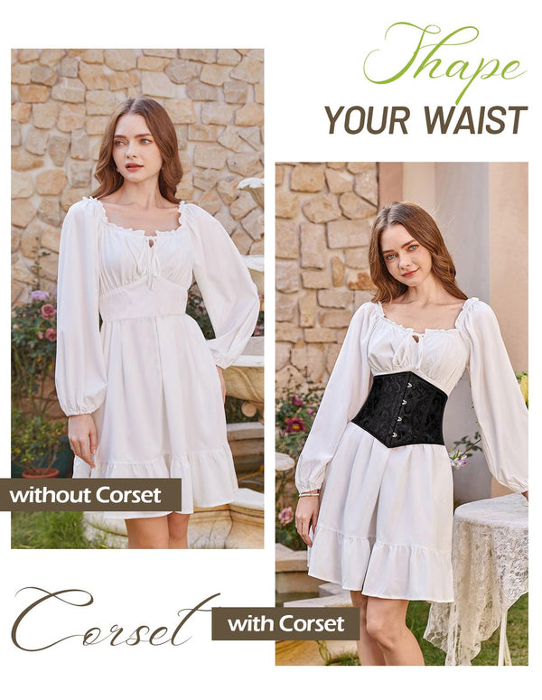 Pirate Jacquard Corset Belt