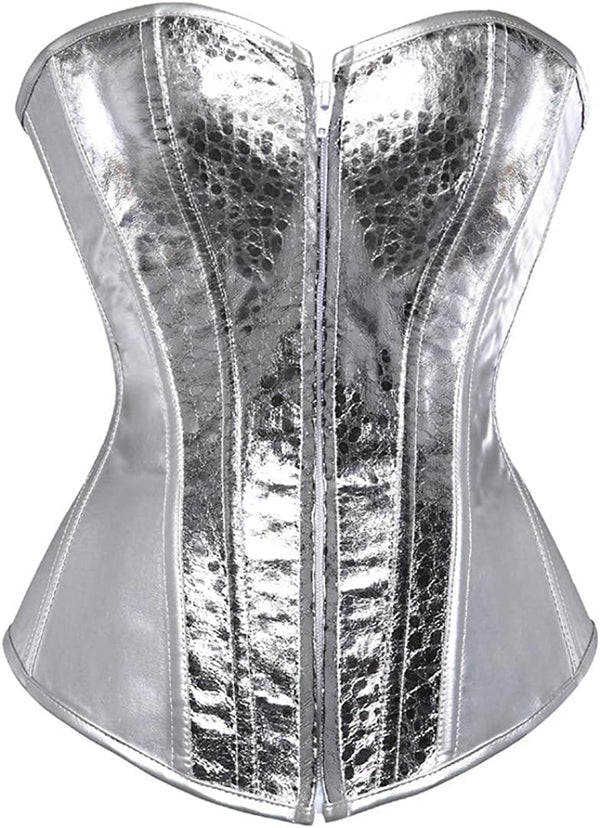 Corset With Zipper Steampunk Pirate Costume
