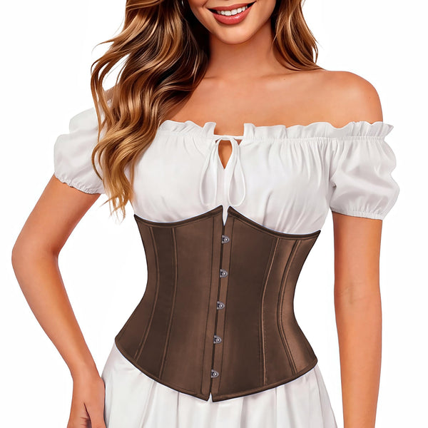 Underbust Corset Top For Women Renaissance Pirate Corset