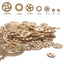 100 Grams Around 100 Pieces of Antique Metal Steampunk Gear Charms
