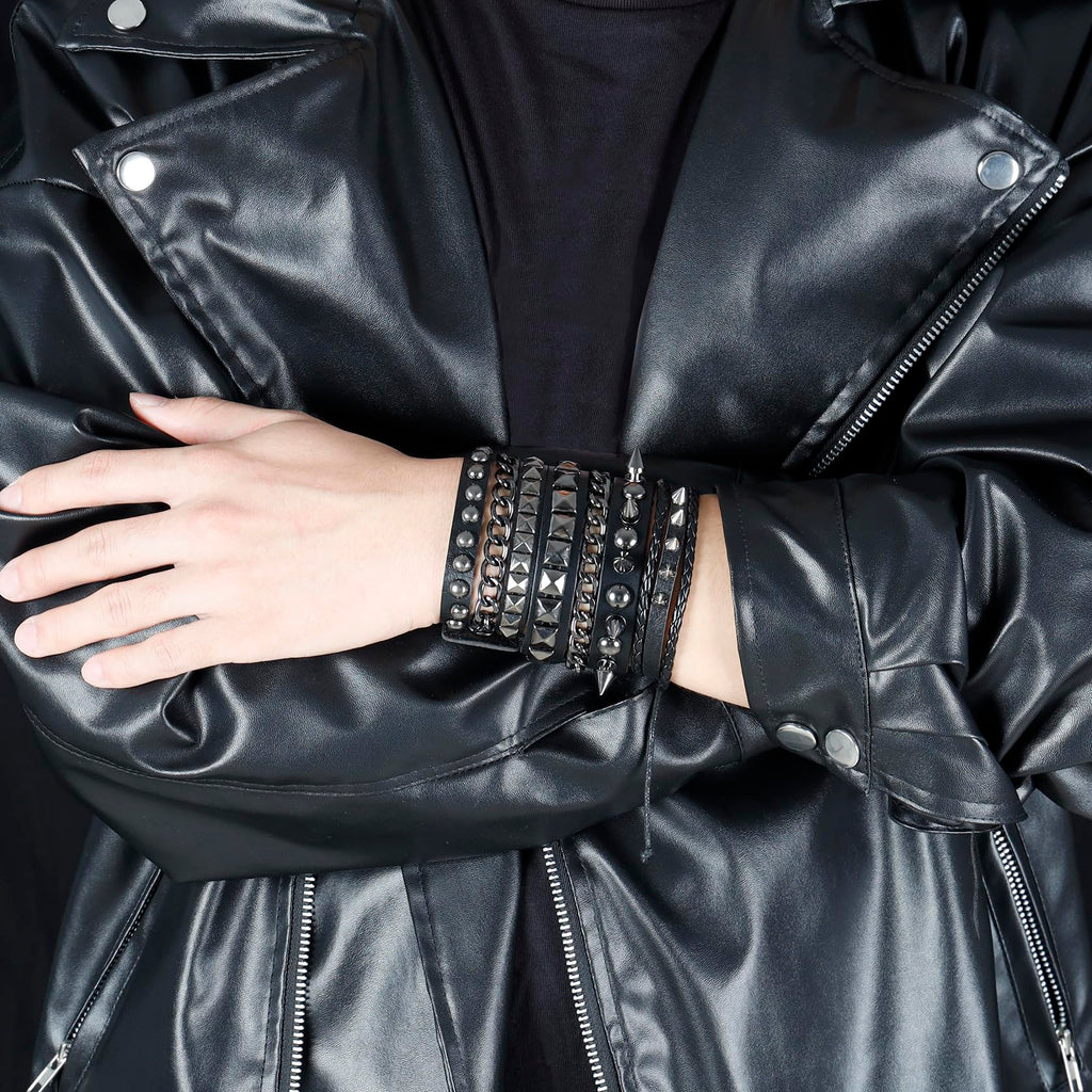 Punk Bracelets For Men - Gothic