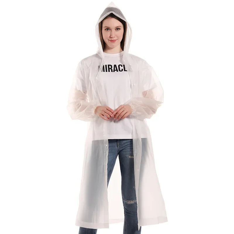 Thickened EVA One-Piece Unisex Raincoat