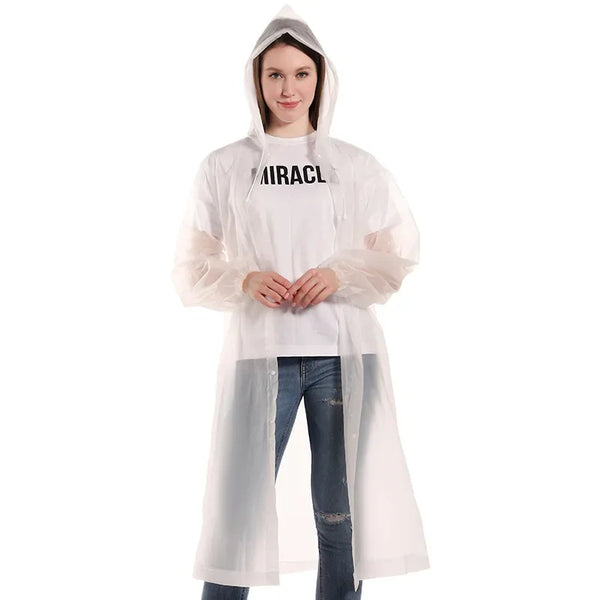 Thickened EVA One-Piece Unisex Raincoat
