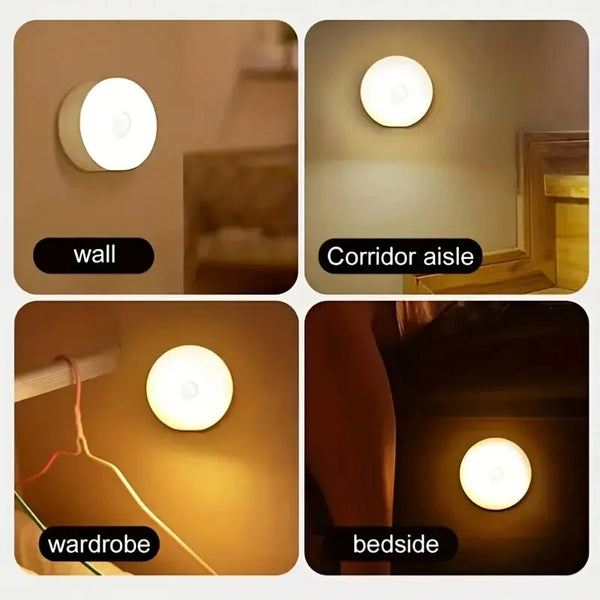 Wireless Motion Sensor Night Light for Stairs and Closets