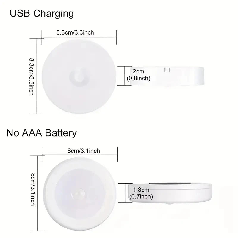 Wireless Motion Sensor Night Light for Stairs and Closets