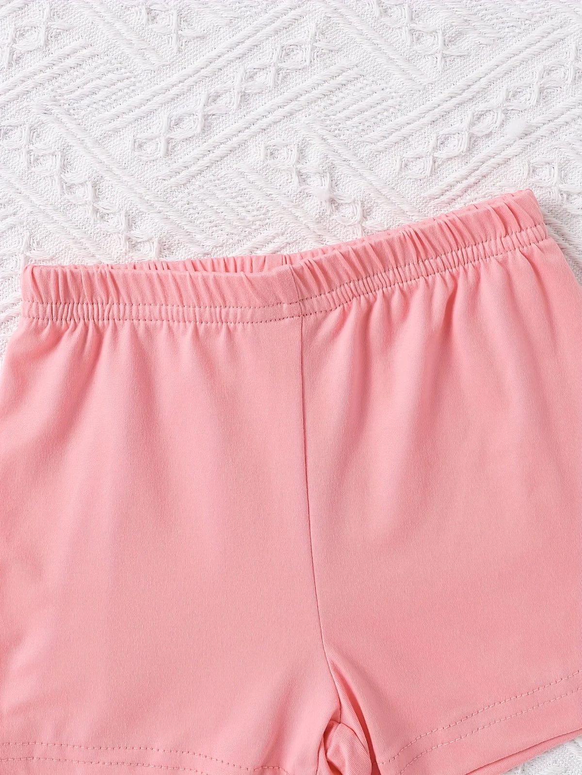 Pink Shorts and Top for Baby Girls