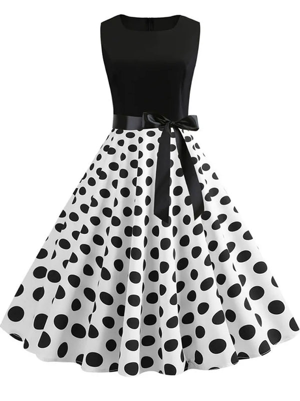 Polka Dot Pin-Up Rockabilly Party Dress