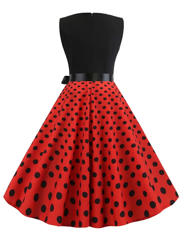 Polka Dot Pin-Up Rockabilly Party Dress